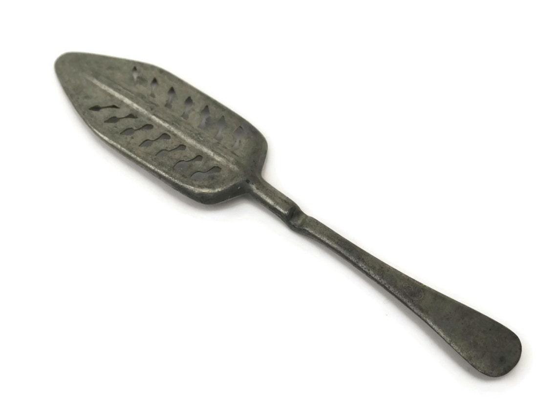 Absinthe Spoon. Antique French Bistro Decor. Antique Spoon.