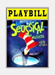 Theater / Show Charm Playbill Play Bill Seussical Jr