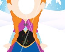Unique frozen cut outs related items | Etsy