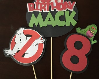 Ghostbusters Inspired Centerpiece Sticks