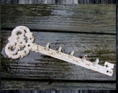 Vintage Wrought Iron Key Holder Shabby Chic Key Rack Wall Vintage Wrought Iron Key Holder Shabby Chic Key Rack Wall