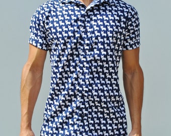 pug button up shirt santa muerte sleeve button up shirt pug button up shirt santa muerte sleeve button up shirt