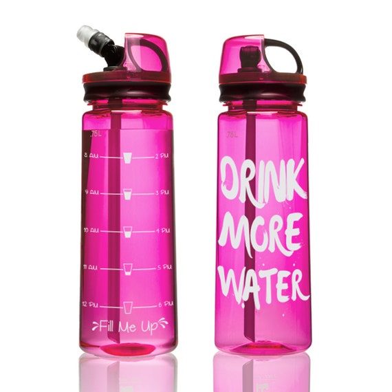 Download Drink More Water Fitness Water Bottle Tracker SVG DXF EPS