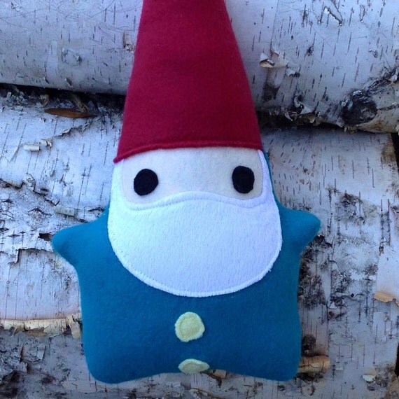 large gnome stuffed animal