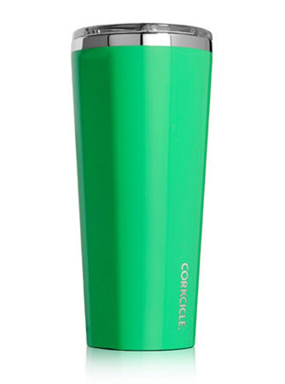 Corkcicle 16oz Tumbler Cup Caribbean Green with Lilly Pulitzer