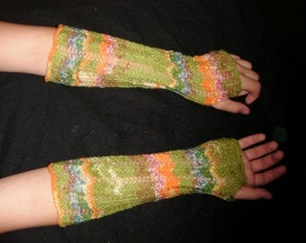 Knit Fingerless Gloves