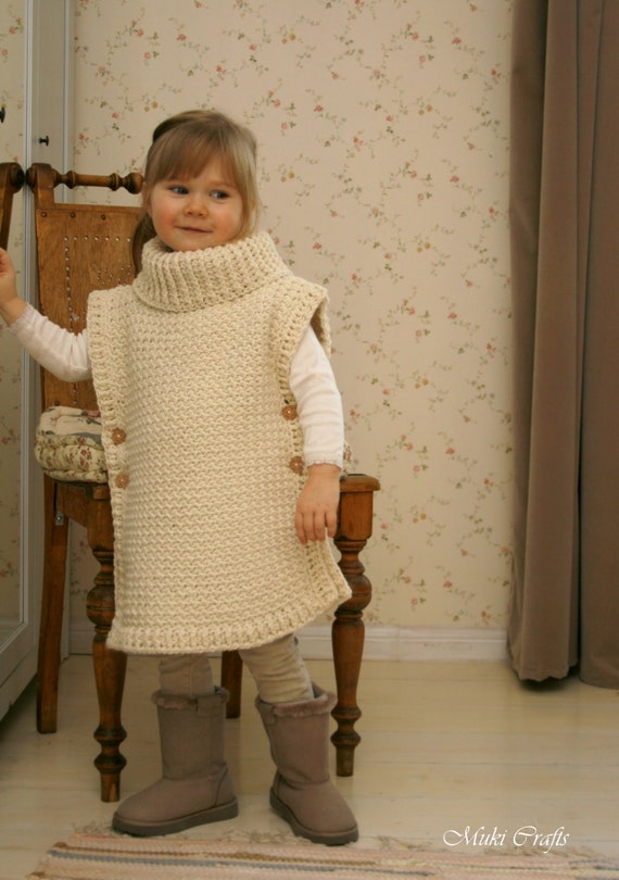 crochet cap toddler for pattern and poncho turtleneck PATTERN with MukiCrafts by Scarlett CROCHET