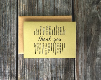 Thank You Cards, Wedding Thank You Cards, Thank You Cards Set