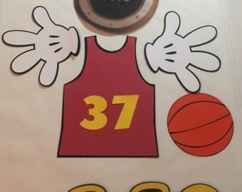 mickey mouse basketball jersey