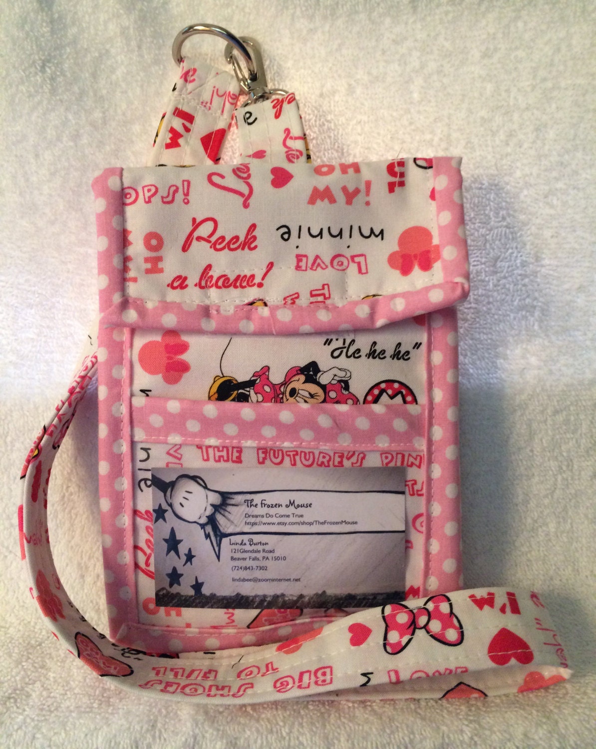 Neck Wallet Travel Wallet Badge Holder Passport Holder