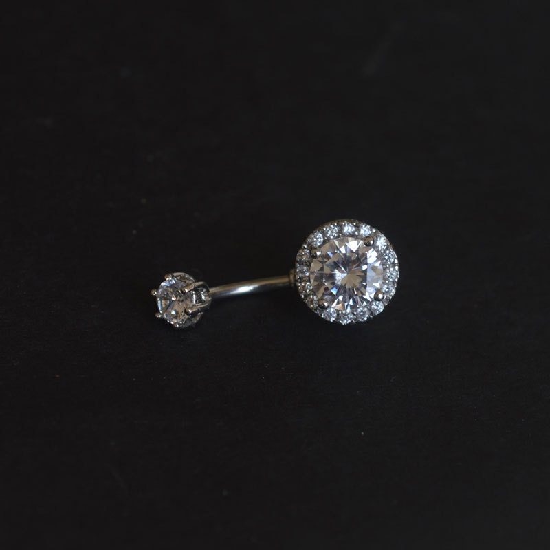 belly button rings stunning diamonds belly by vickybodyjewelry