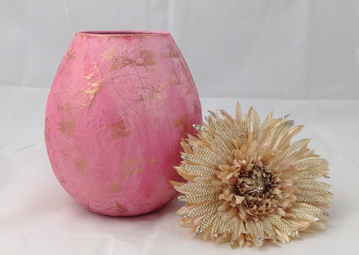 Pink Vase Pink Copper Accent Vase 2017 Trend Must Have for