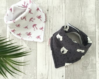 Bandana bib for baby, toddler, Choice of fabrics for coordinates leggings set, Matching bib and leggings set, Baby gift idea, New baby gift