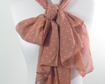 CREATED only 7 pcs Polka Dots Scarf Infinity Scarf Circle Scarf Loop Scarf Cowl Spring Summer Fall Winter Fashion Christmas Gifts For Her