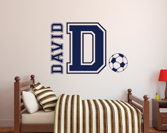 Soccer Wall Decor soccer wall decal | etsy Soccer Wall Decor soccer wall decal | etsy