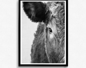 Black And White Wall Art Sets, Cow Decal, Black And White FArm Prints, Farm Animal Print Set, Farmhouse Bathroom Prints, Farmhouse Decals