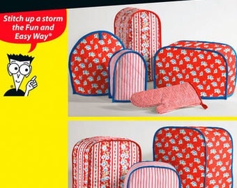 Sewing Pattern for Kitchen Appliance Covers, Pot Holder, Hot Mitt, Simplicity 2753, Sewing for Dummies Collection