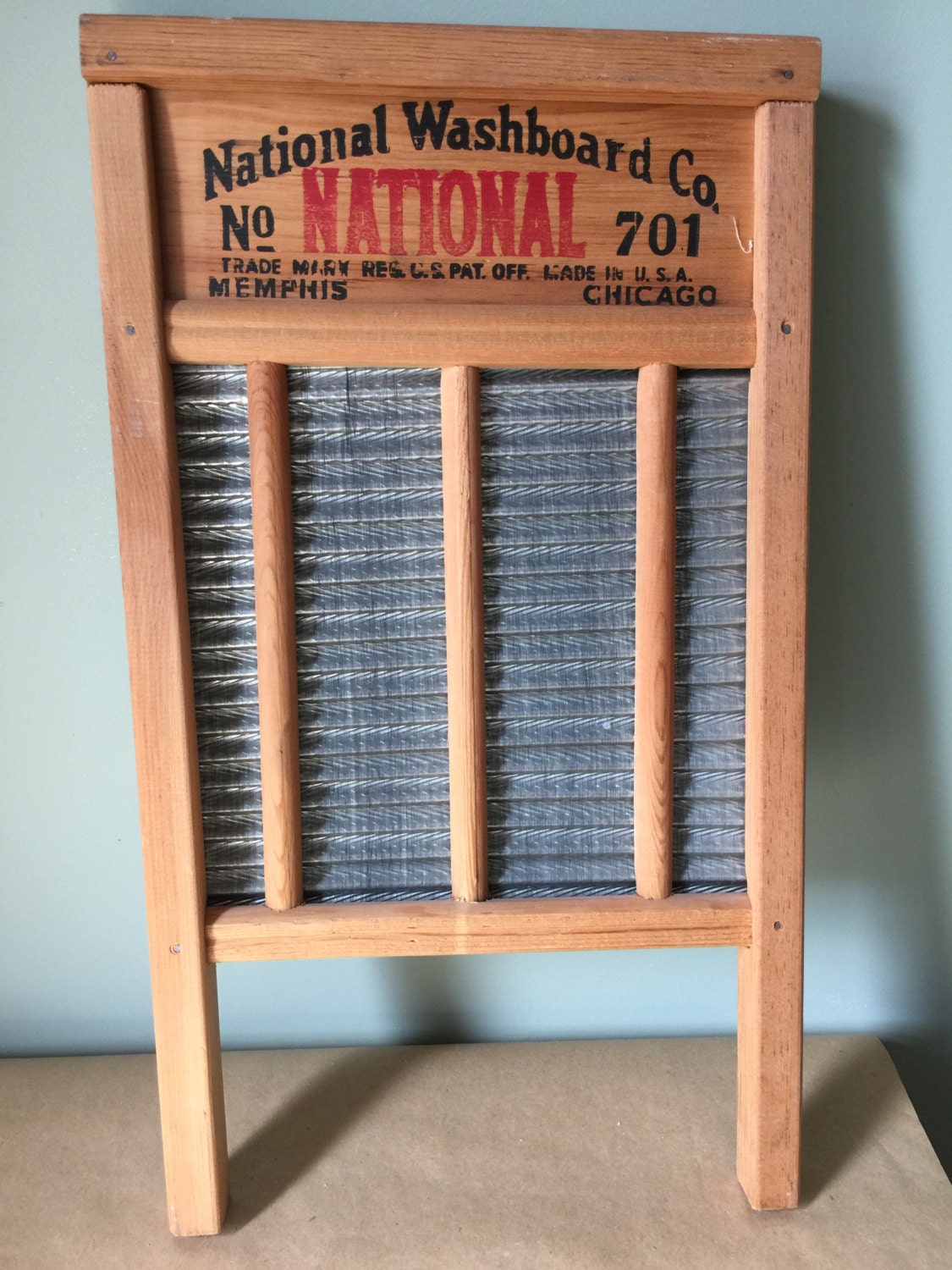 Vintage Washboard. National Washboard Co. No by SecondSymphony