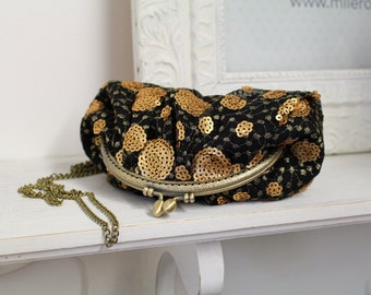 Vintage Lace Dress Purse Bag