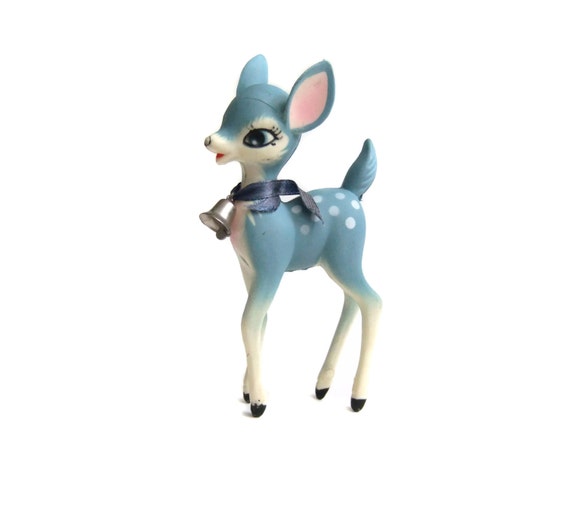 plastic deer figurine