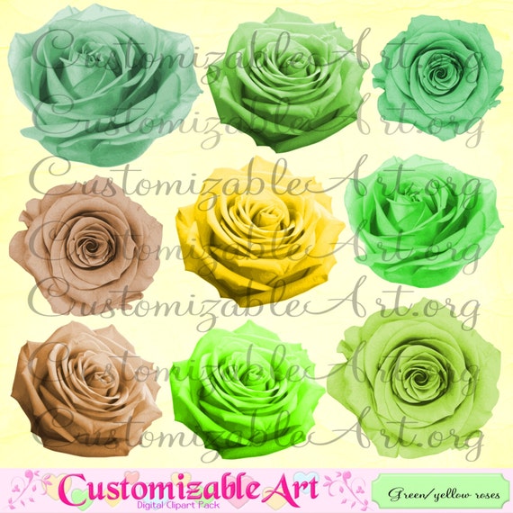 green rose clip art - photo #38