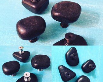 Black and gold knobs | Etsy