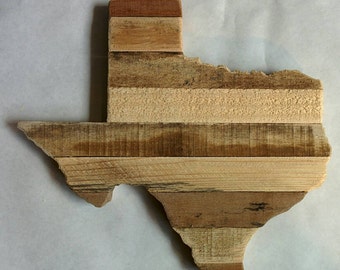 Texas - Reclaimed Wood Cutout
