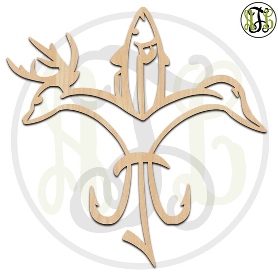 Sportsman Fleur De Lis SVG