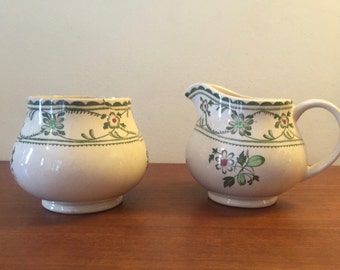 Creamer and Sugar Bowl set