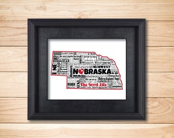 Download huskers wall art - Etsy