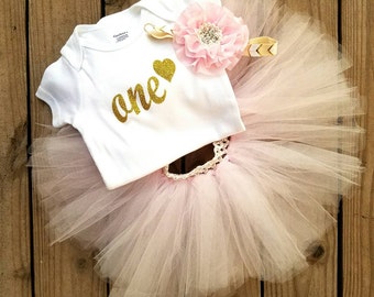 One Year Old Girl Birthday Outfit, Girl Birthday Outfit, Girl Birthday Set, Tutu Birthday Outfit, First Birthday Party, Girl Second Birthday