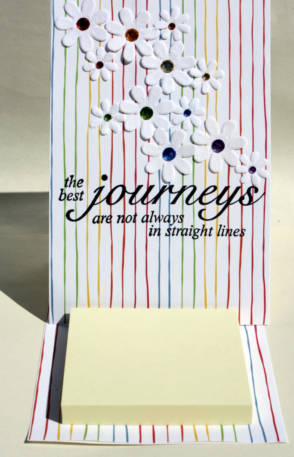 A great encouragement easel greeting card. Have by MeggemCreations