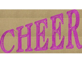 Cheer font | Etsy