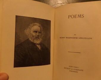 Poems by Henry Wadsworth Longfellow Hurst and CO. 1925