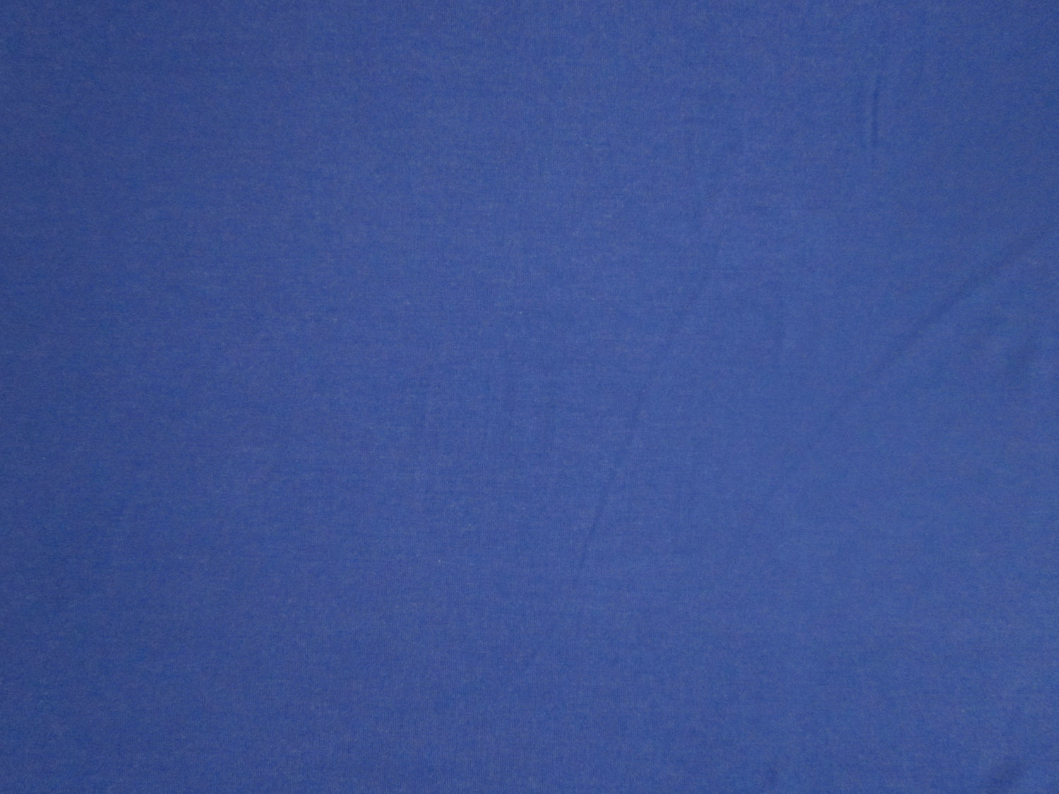 Royal blue Jersey Knit Fabric by the Yard Half by 204Fabricnstuff