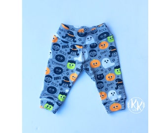 Halloween Pants, Halloween Leggings, Toddler Leggings, Baby Pants, Halloween Outfit, Baby Clothing, Halloween