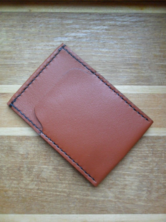 Leather credit card holder Leather credit card by PechaLeather