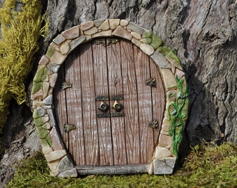 Fairy Door Enchanted Fairy Garden Door+Hobbit+Fariy door+Fariy Garden Supplies+Fairy Garden Miniatures+Fairy Garden Accessories+Gnomes+