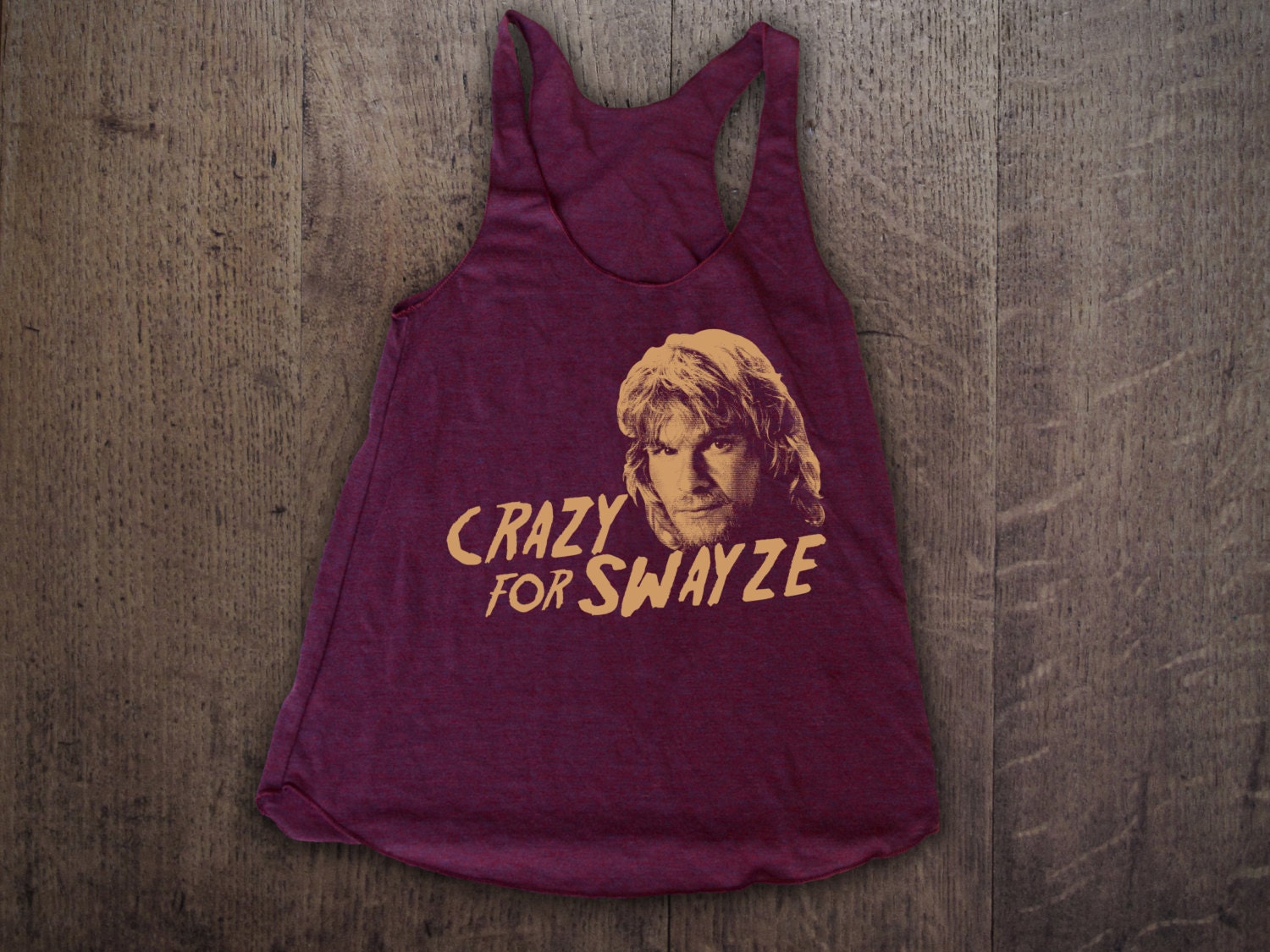 crazy for swayze t shirt etsy