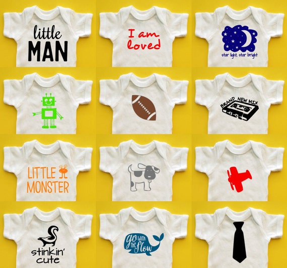 Boy Baby Shower Iron on Transfers for Decorating by YODERCROSS