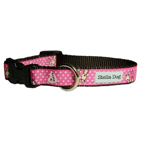 Frenchie Pup Dog Collar by JillOfAllTrades11 on Etsy