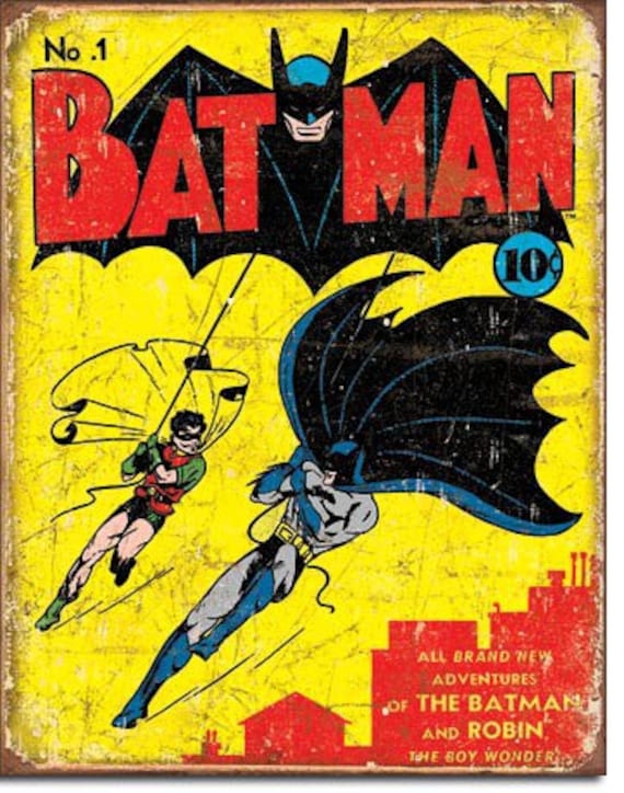 vintage batman comic books