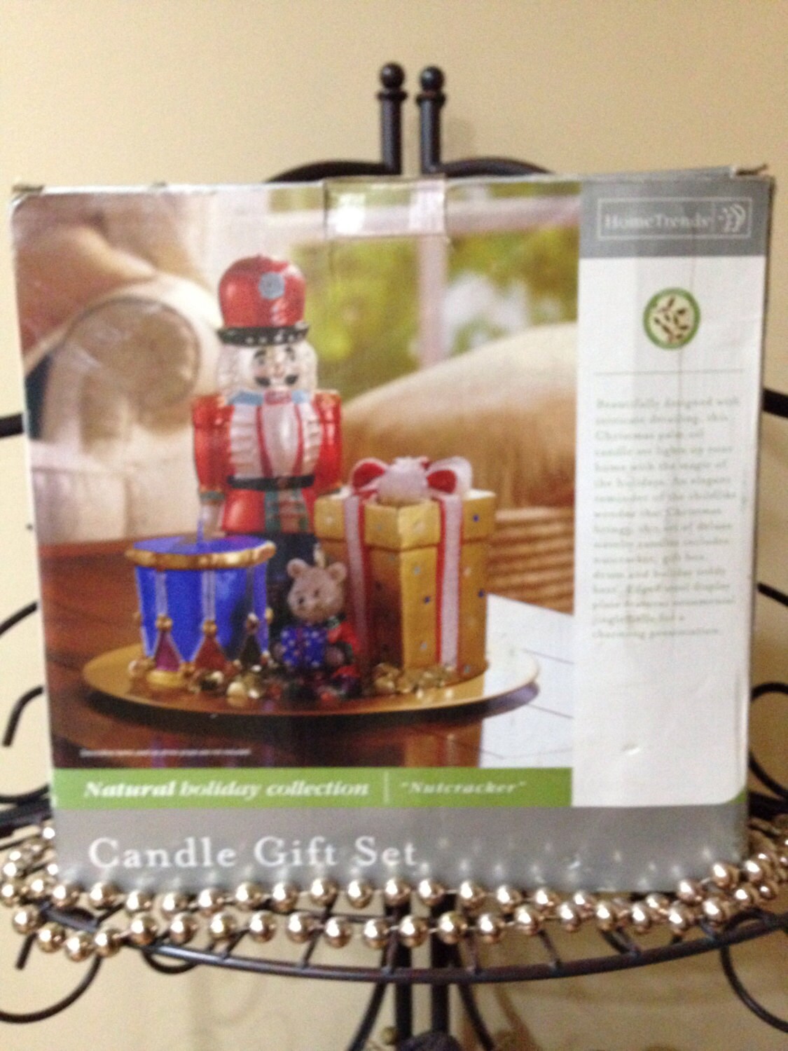 Vintage Nutcracker Candle Set