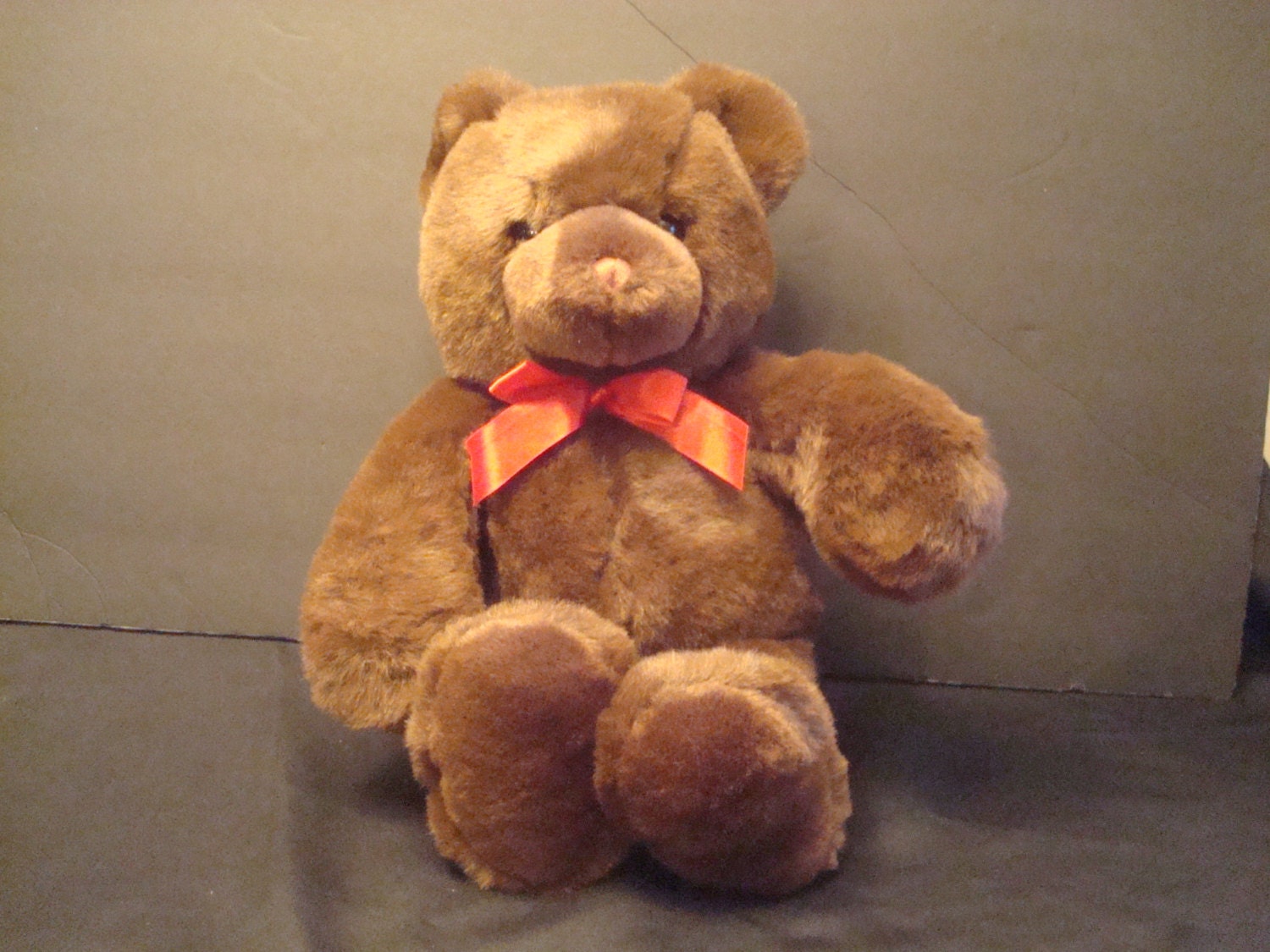 dark brown gund teddy bear