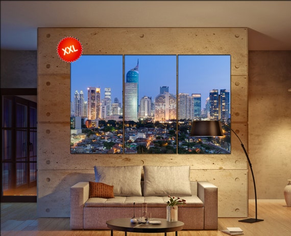 Jakarta canvas wall art Jakarta wall decoration Jakarta