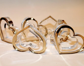 gold wedding napkin rings heart napkin ring holders valentines day gift dinner holders valentine centerpiece table - Wedding Napkin Rings gold wedding napkin rings heart napkin ring holders valentines day gift dinner holders valentine centerpiece table - Wedding Napkin Rings