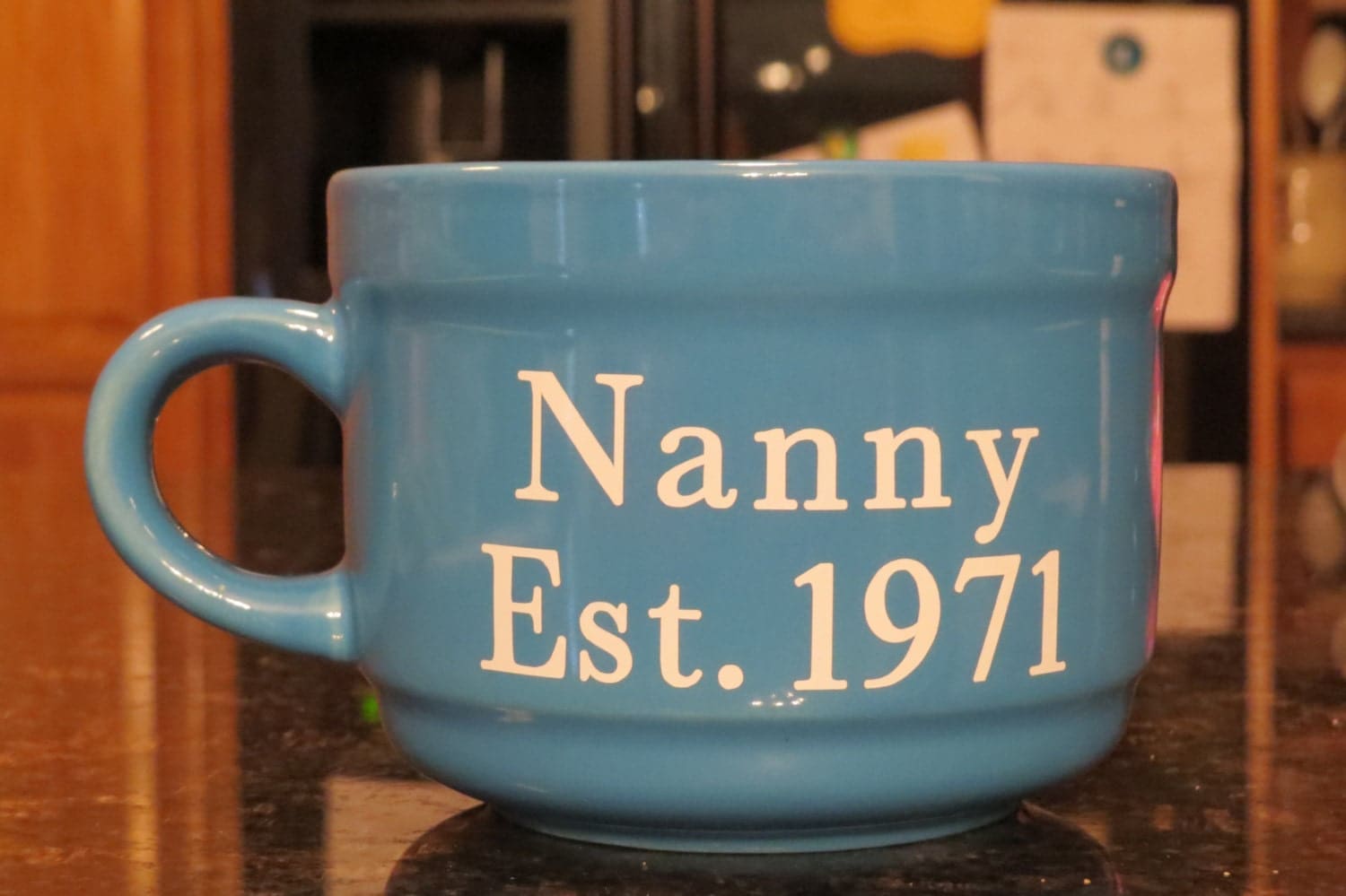 Personalized Soup Mug 22 oz Customized Soup Bowl Large