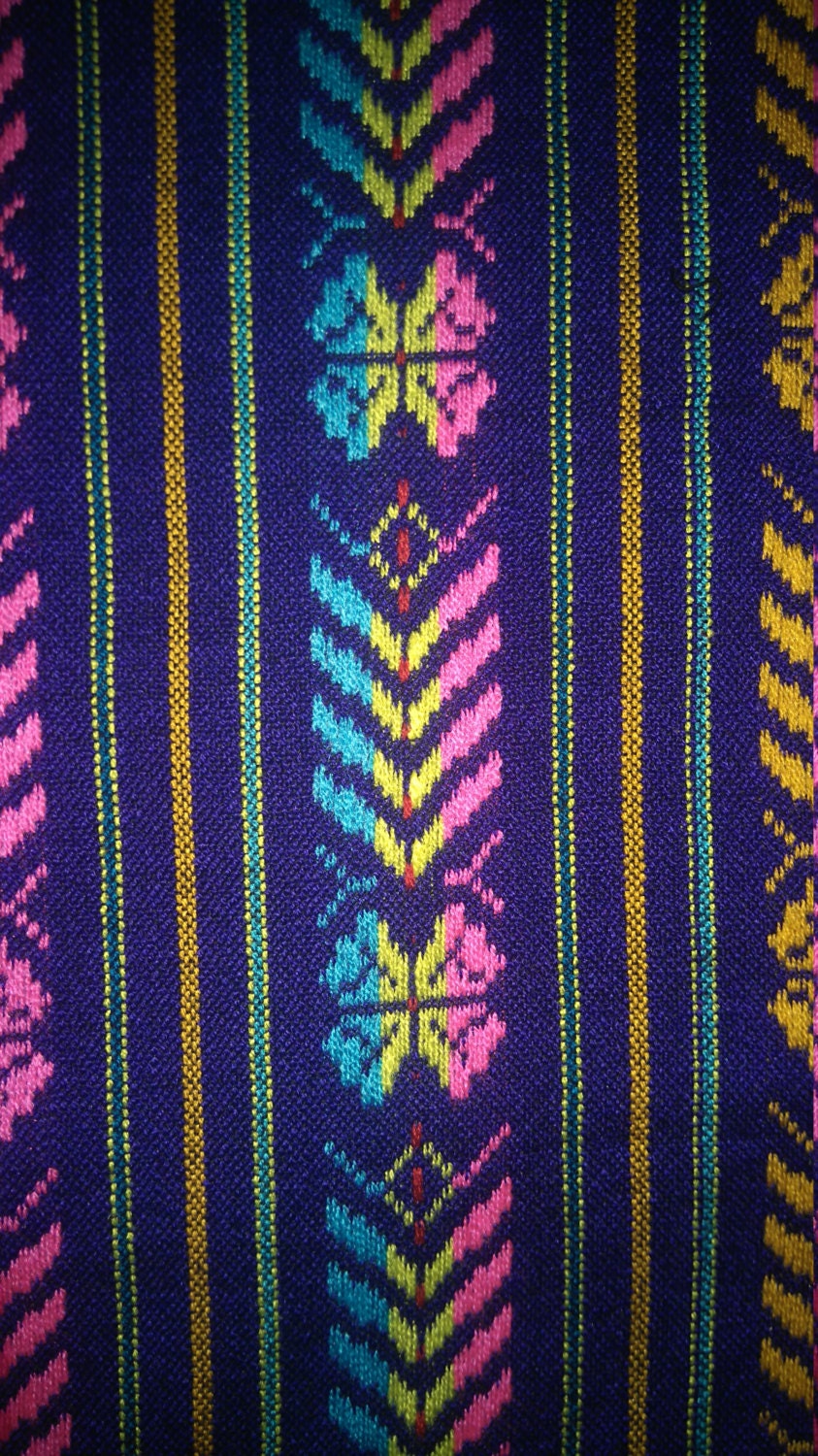 Mexican fabric Cambaya by PAPANTZI on Etsy