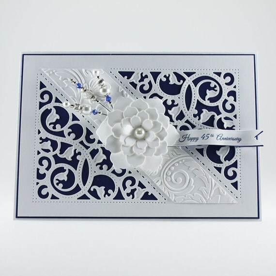 Awesome 100 Sapphire Anniversary Card