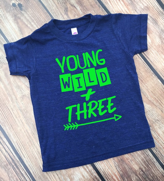 young wild and three unicorn shirt